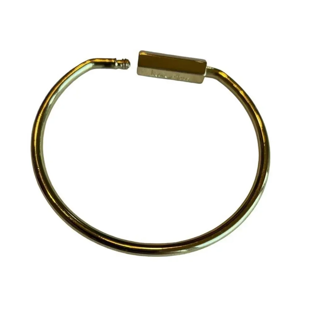 India Hicks Key Ring Charm Ring Gold Plated